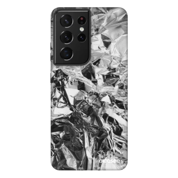 Obal pro Samsung Galaxy S21 Ultra 5G G998B - Chrome