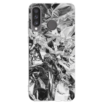 Picasee silikonový průhledný obal pro Huawei P30 Lite - Chrome