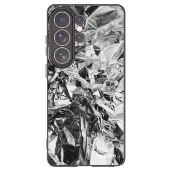 Picasee silikonový černý obal pro Samsung Galaxy S26 Ultra - Chrome