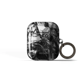 Obal pro Apple AirPods 2 - Chrome
