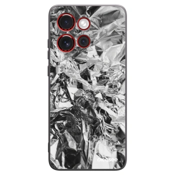 Picasee silikonový černý obal pro Motorola Edge 60 Neo 5G - Chrome