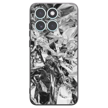 Picasee silikonový černý obal pro Motorola Edge 70 Fusion - Chrome