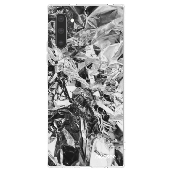 Picasee silikonový průhledný obal pro Samsung Galaxy Note 10 N970F - Chrome