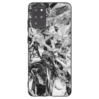 Picasee silikonový černý obal pro Samsung Galaxy S20+ G985F - Chrome