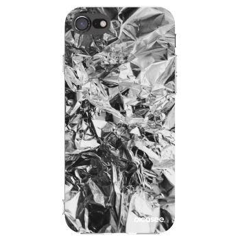 Picasee silikonový průhledný obal pro Apple iPhone SE 2020 - Chrome