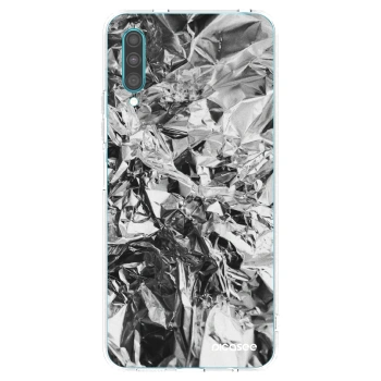 Picasee silikonový průhledný obal pro Samsung Galaxy A30s A307F - Chrome