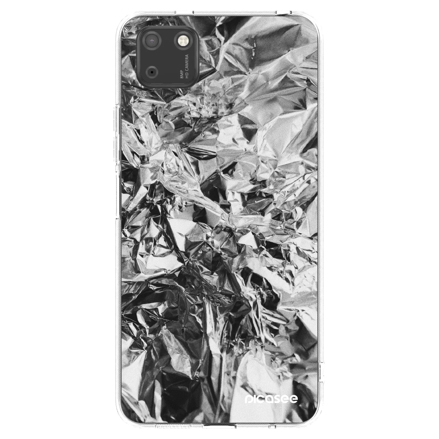 Picasee silikonový průhledný obal pro Huawei Y5P - Chrome