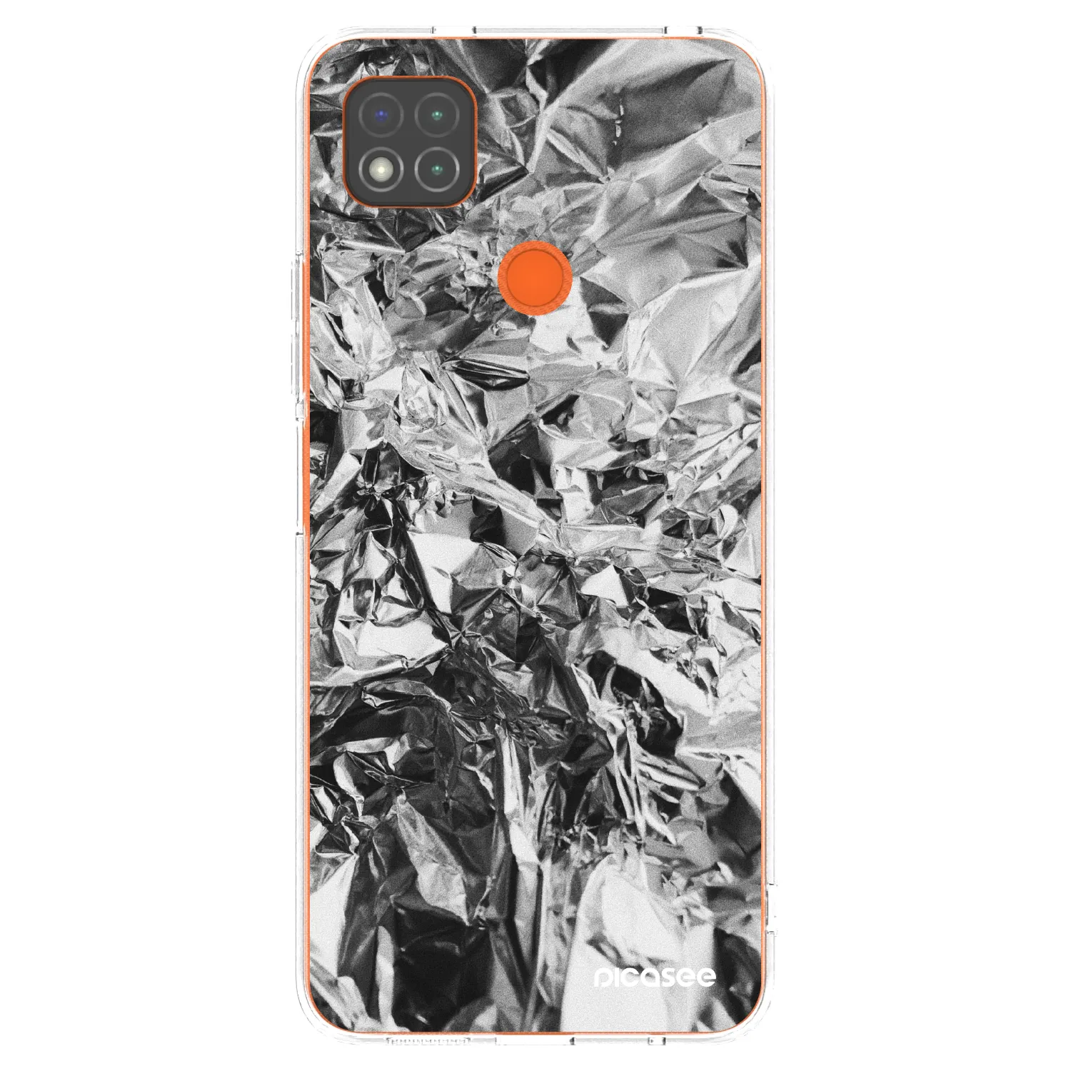 Picasee silikonový průhledný obal pro Xiaomi Redmi 9C - Chrome