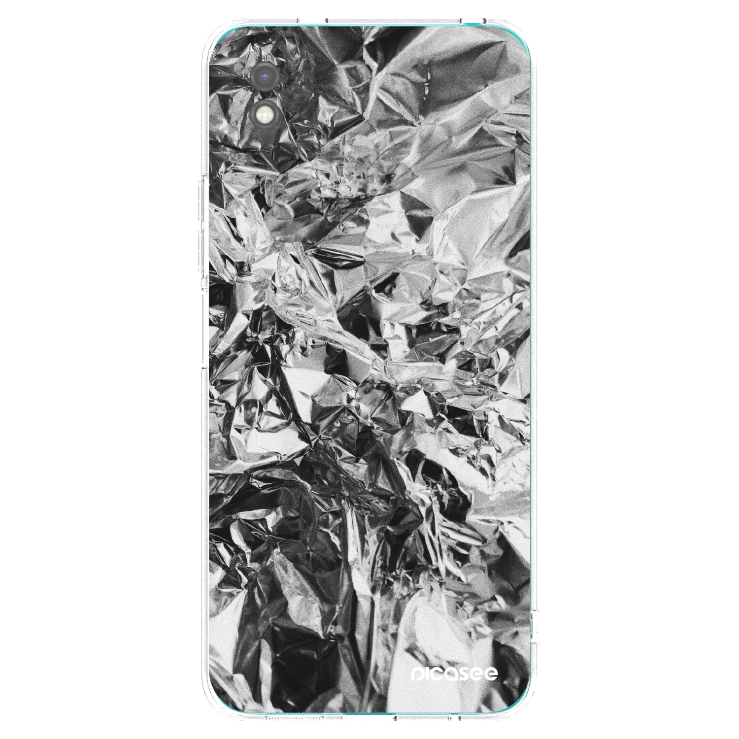 Picasee silikonový černý obal pro Xiaomi Redmi 9A - Chrome