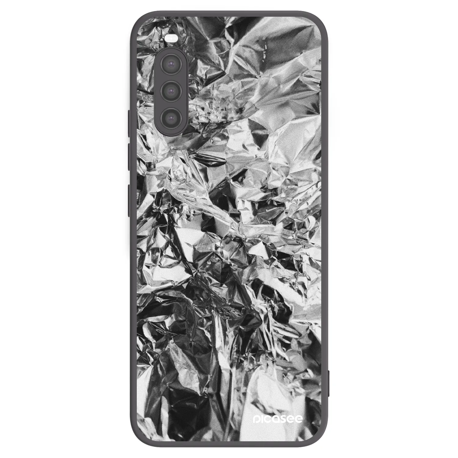 Picasee silikonový černý obal pro Sony Xperia 10 II - Chrome