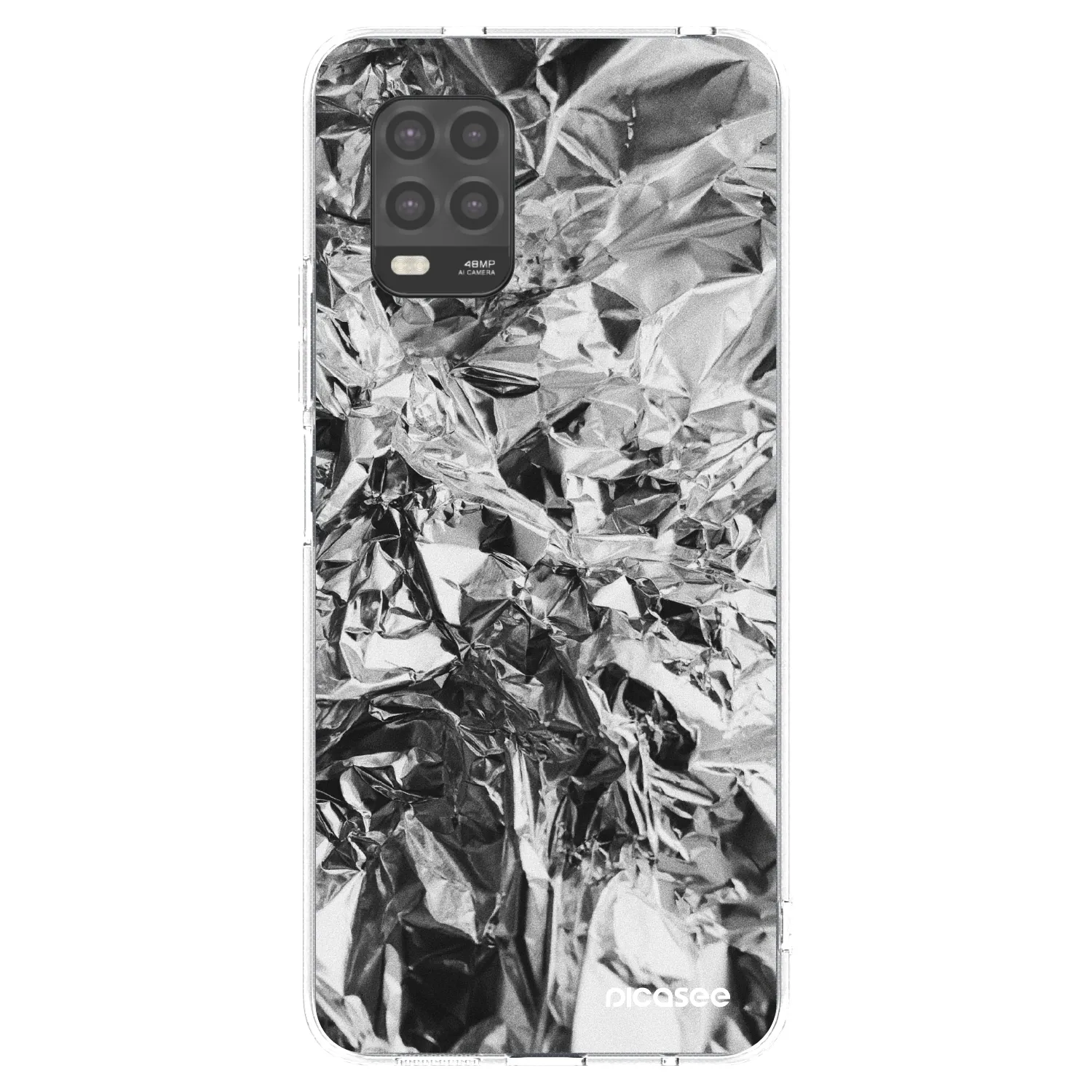 Picasee silikonový průhledný obal pro Xiaomi Mi 10 Lite - Chrome