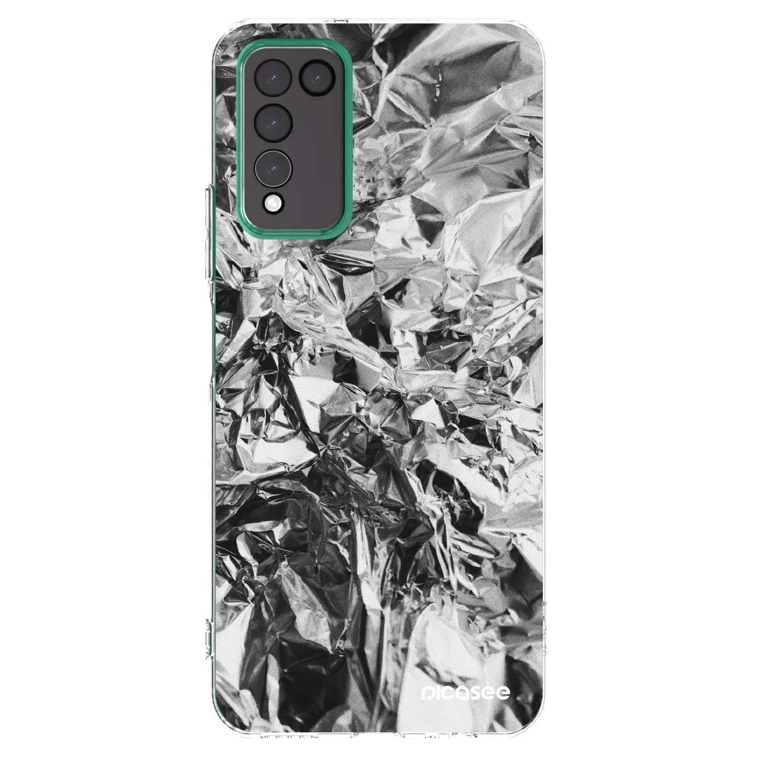 Picasee silikonový průhledný obal pro Honor 10X Lite - Chrome