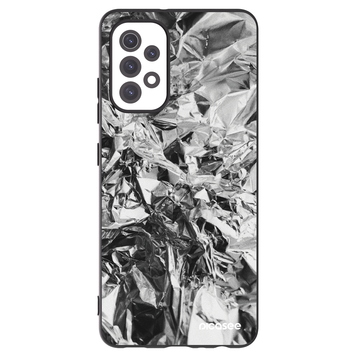 Picasee silikonový černý obal pro Samsung Galaxy A32 5G A326B - Chrome