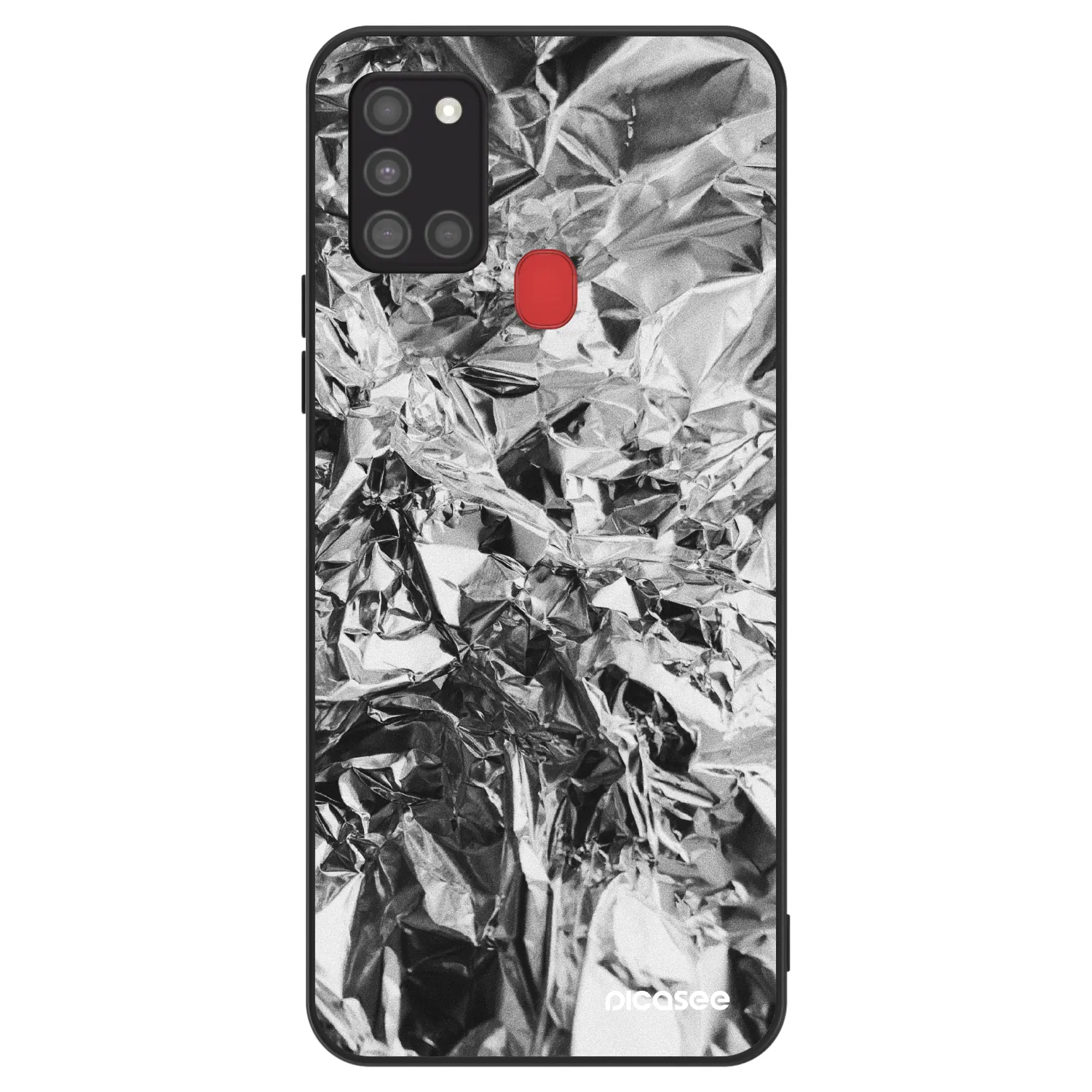 Picasee ULTIMATE CASE pro Samsung Galaxy A21s - Chrome