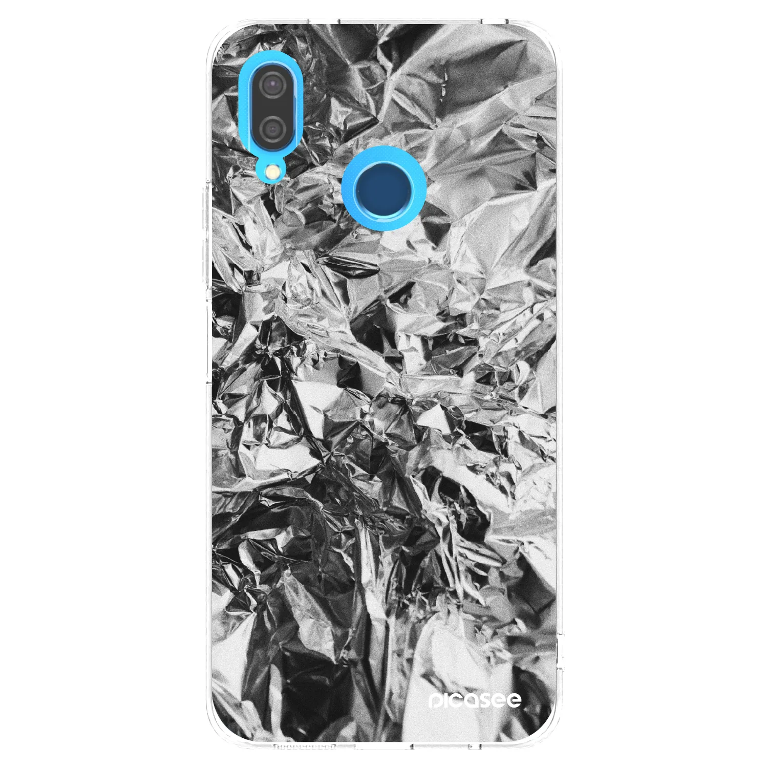 Picasee silikonový průhledný obal pro Huawei P20 Lite - Chrome