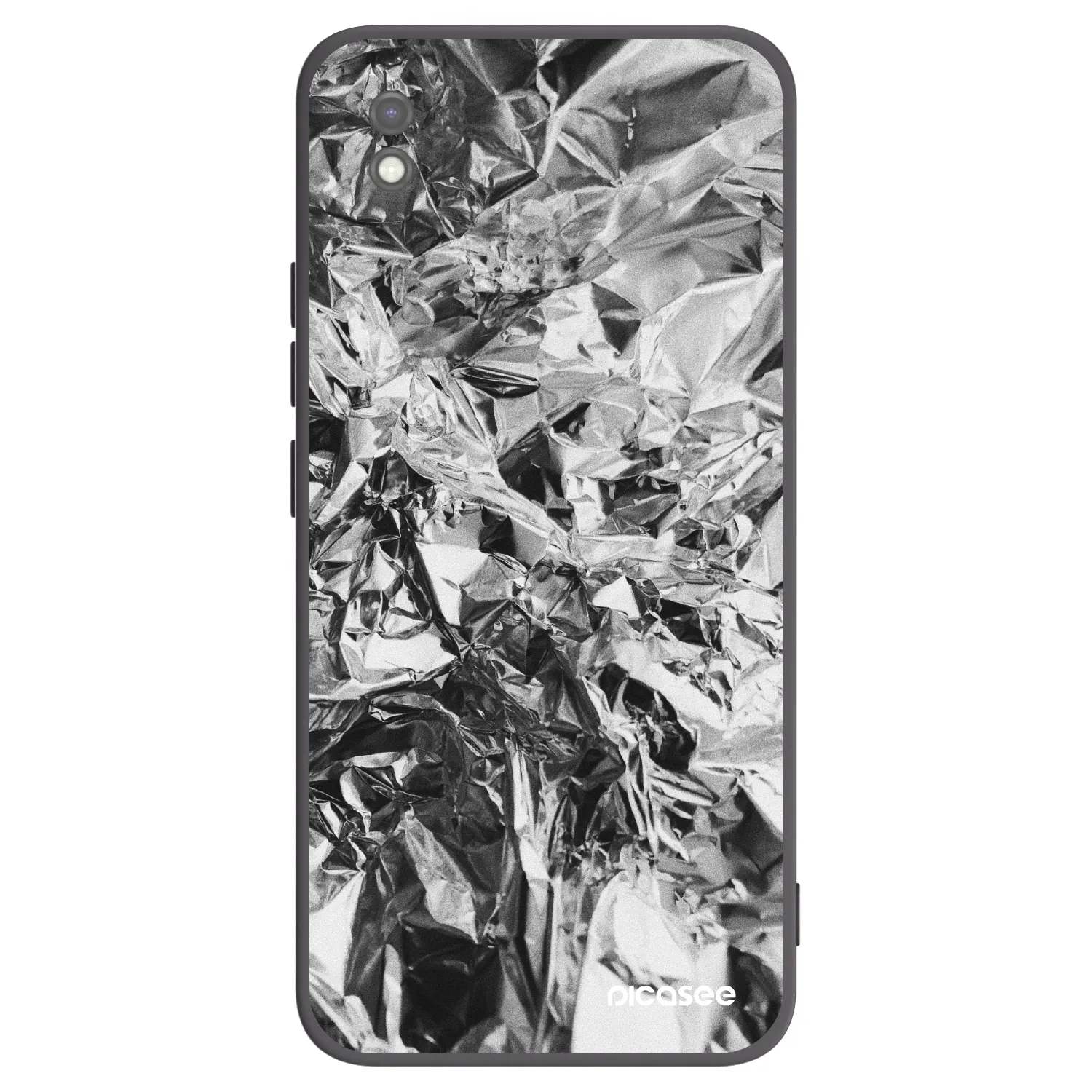 Picasee silikonový černý obal pro Xiaomi Redmi 9AT - Chrome