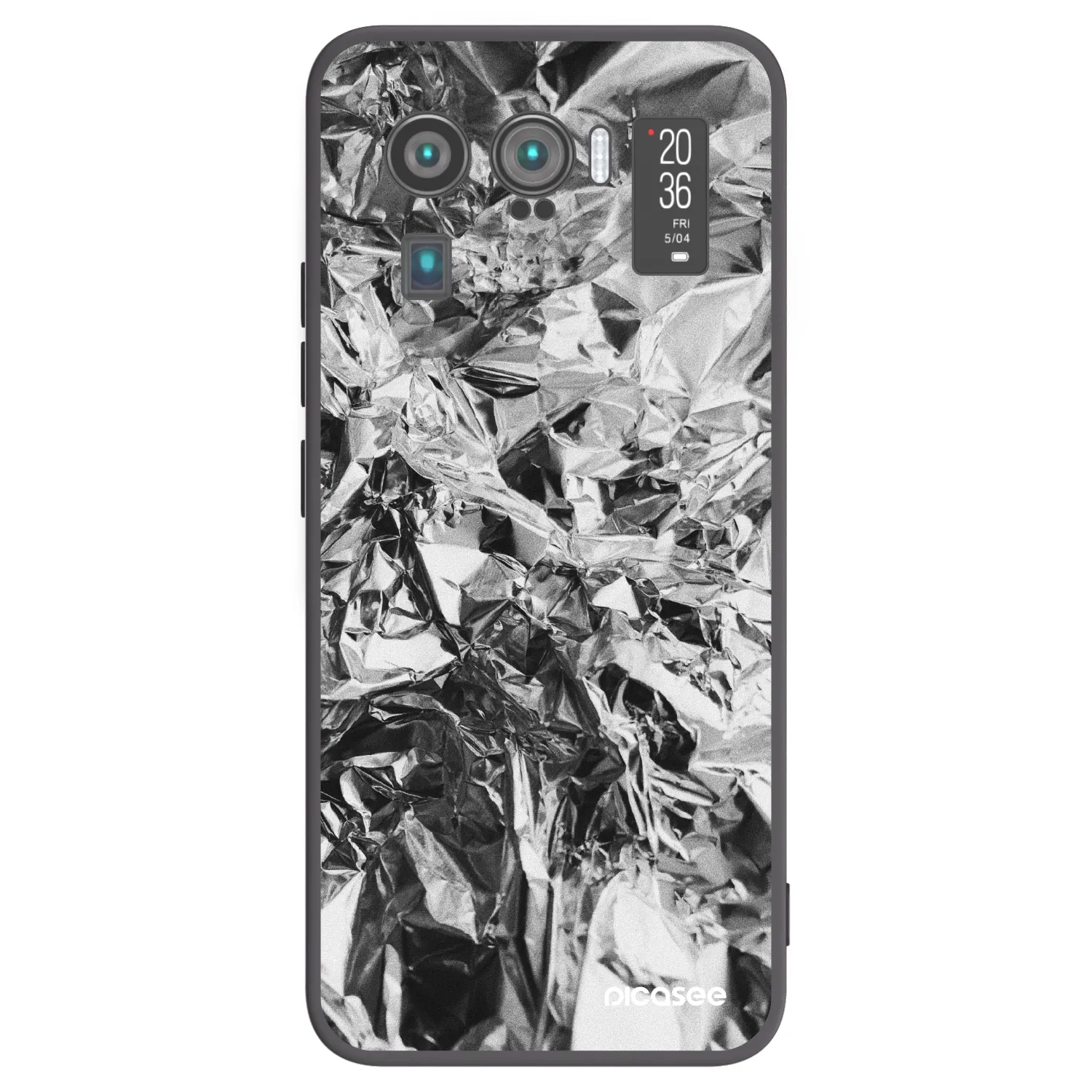 Picasee silikonový černý obal pro Xiaomi Mi 11 Ultra - Chrome