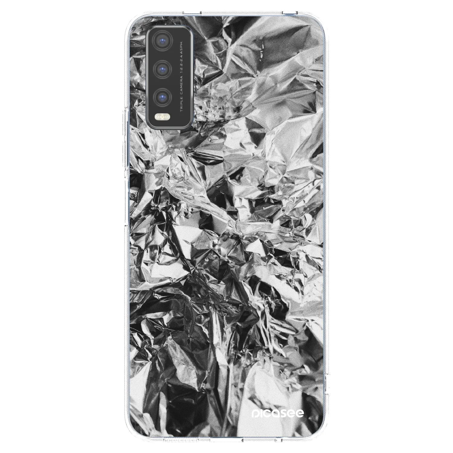 Picasee silikonový průhledný obal pro Vivo Y20s - Chrome