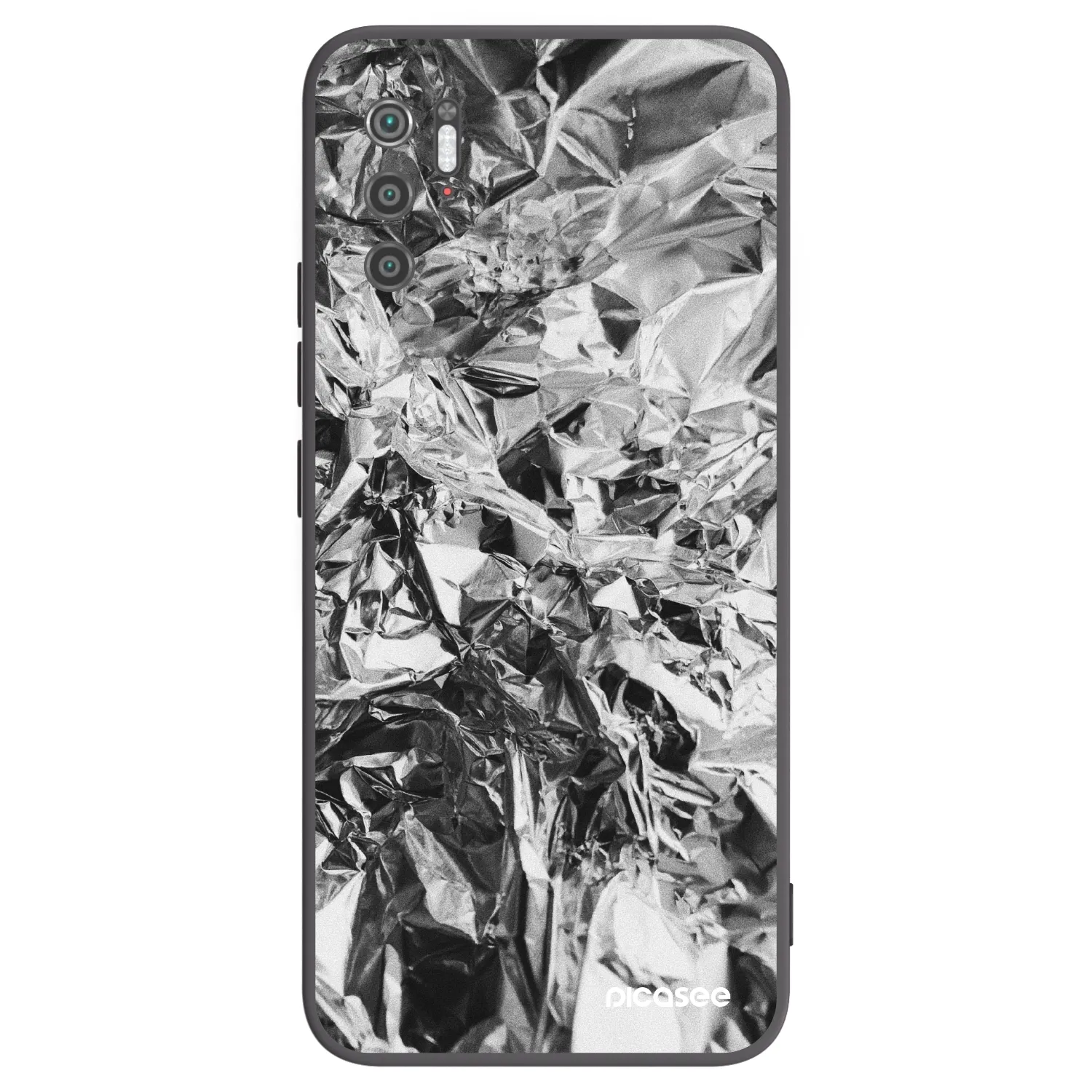 Picasee silikonový černý obal pro Xiaomi Poco M3 Pro 5G - Chrome