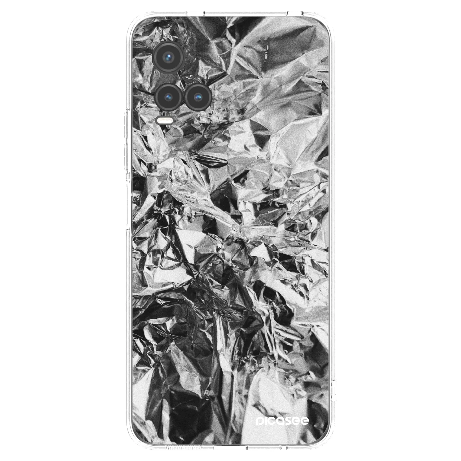 Picasee silikonový průhledný obal pro Vivo Y33s - Chrome