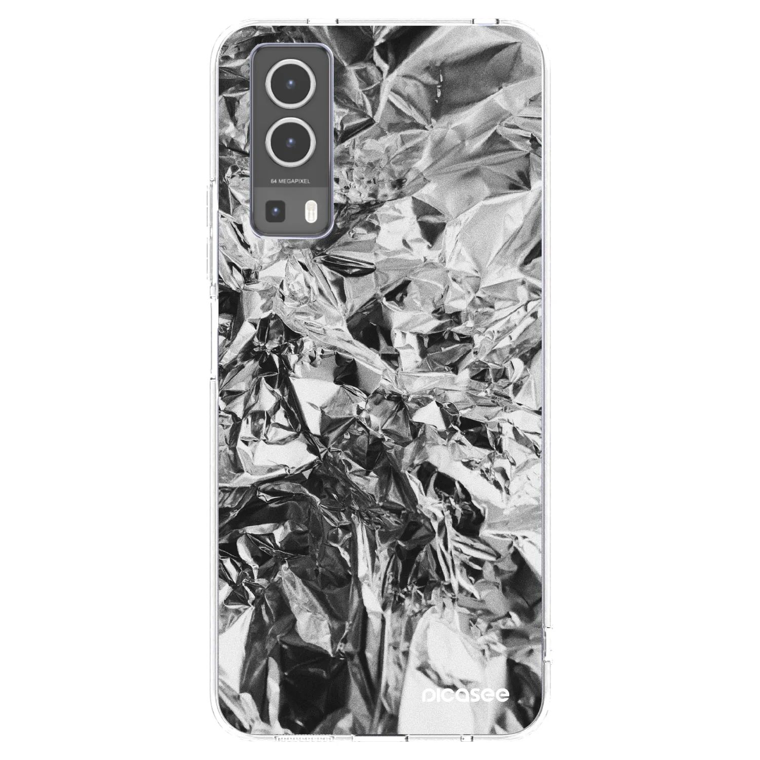 Picasee silikonový průhledný obal pro Vivo Y72 5G - Chrome