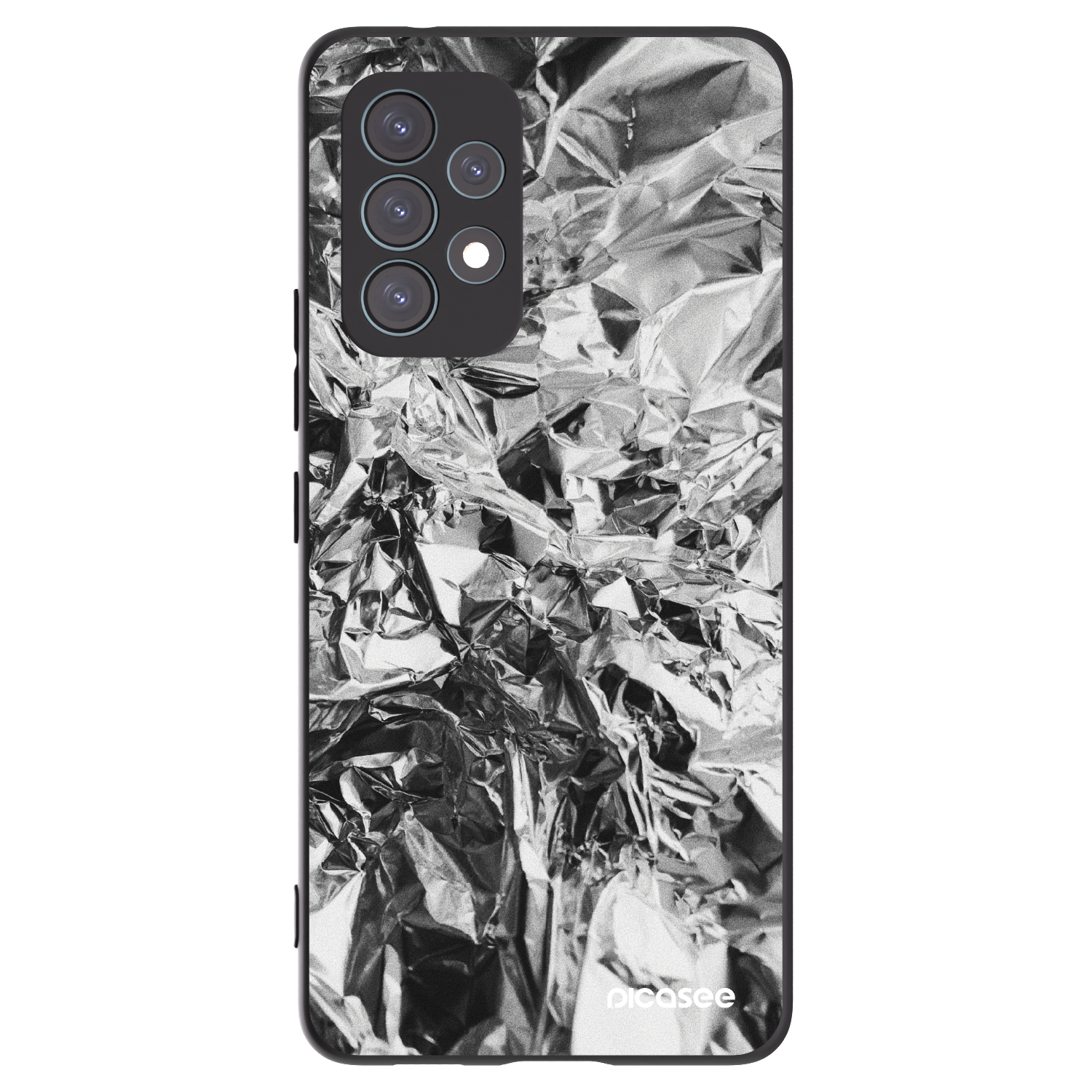 Picasee silikonový černý obal pro Samsung Galaxy A53 5G A536 - Chrome