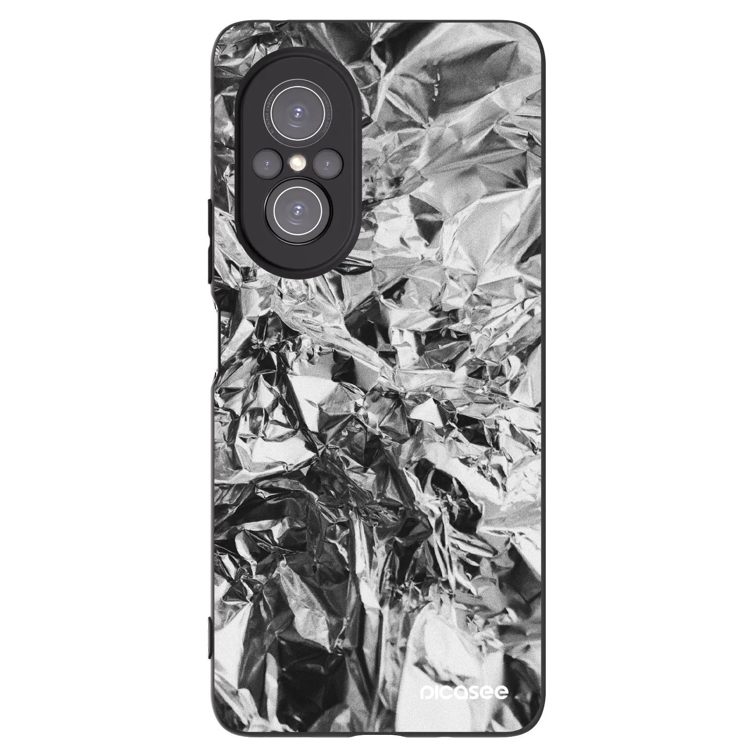 Picasee silikonový černý obal pro Huawei Nova 9 SE - Chrome