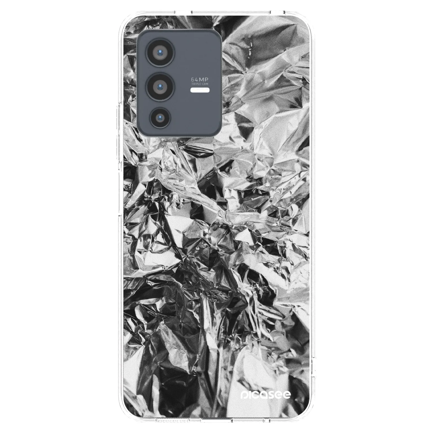 Picasee silikonový průhledný obal pro Vivo V23 5G - Chrome