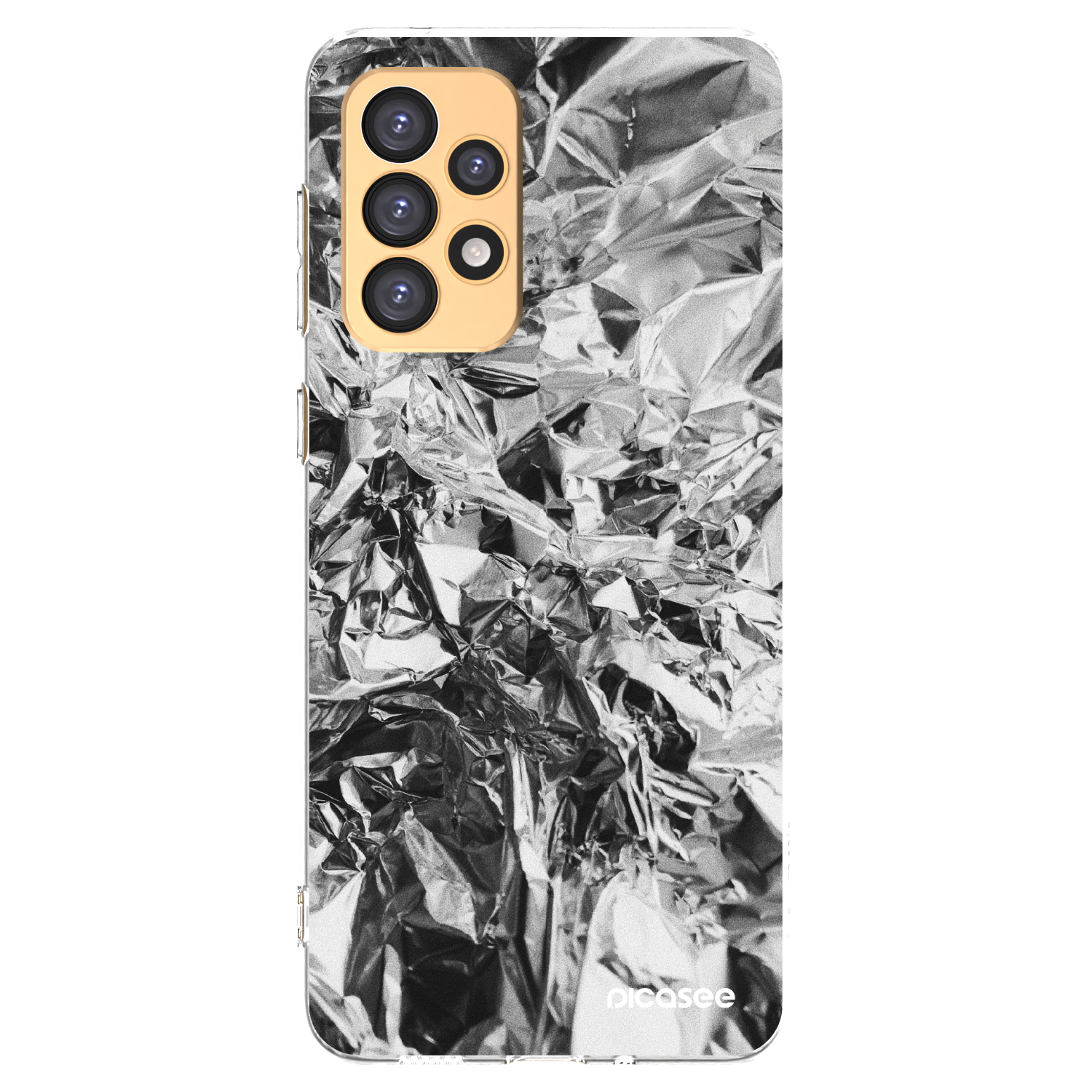 Picasee silikonový průhledný obal pro Samsung Galaxy A33 5G A336 - Chrome