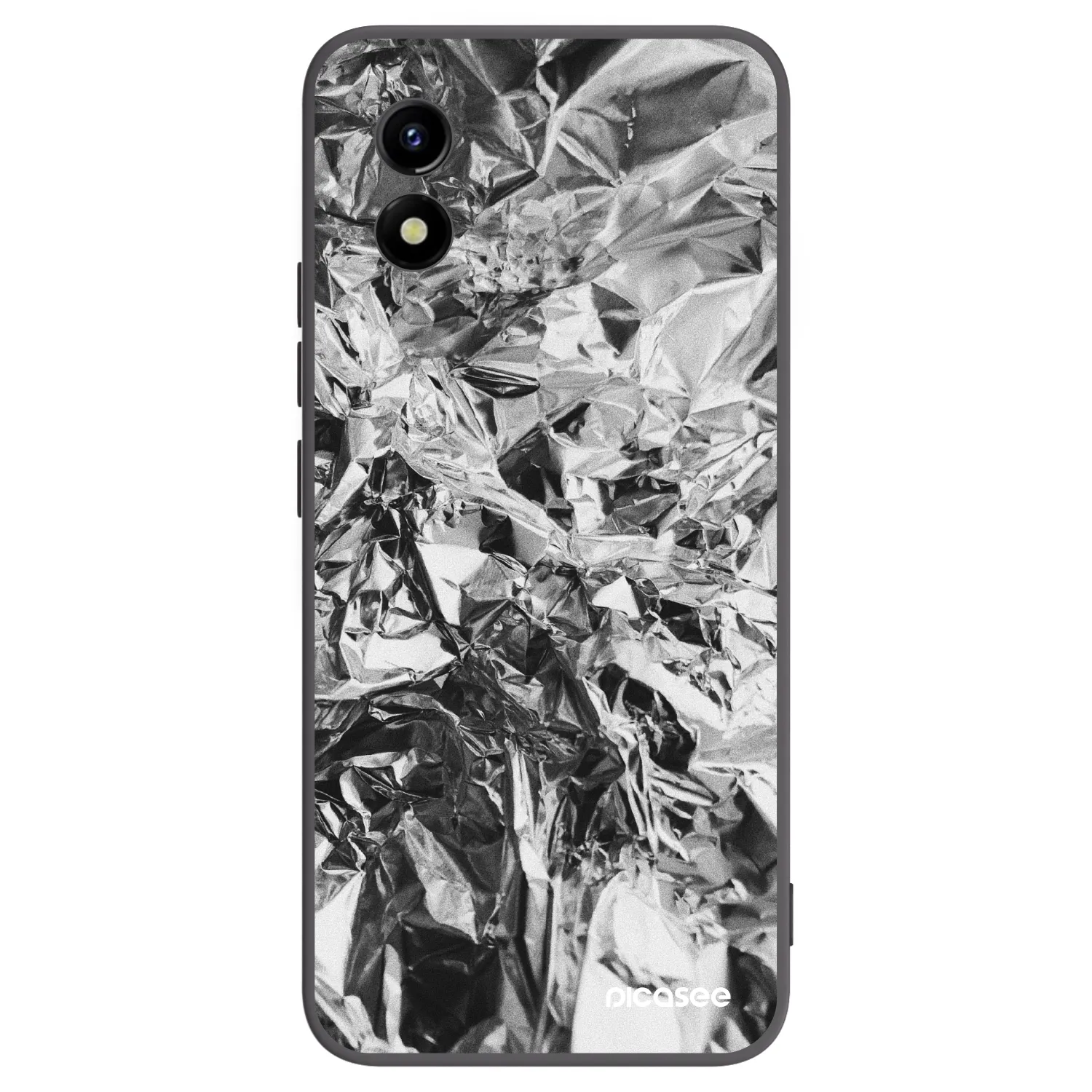 Picasee silikonový černý obal pro Vivo Y01 - Chrome