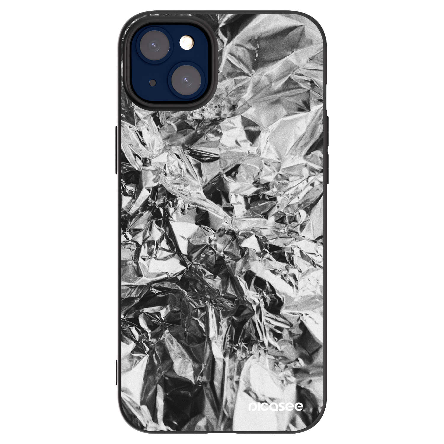 Picasee silikonový černý obal pro Apple iPhone 14 Plus - Chrome