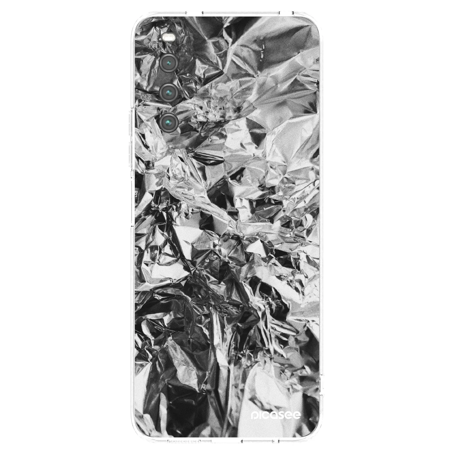 Picasee silikonový průhledný obal pro Sony Xperia 10 IV 5G - Chrome