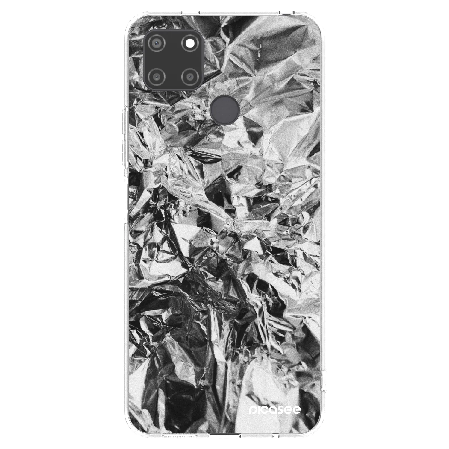 Picasee silikonový průhledný obal pro Realme C21Y - Chrome