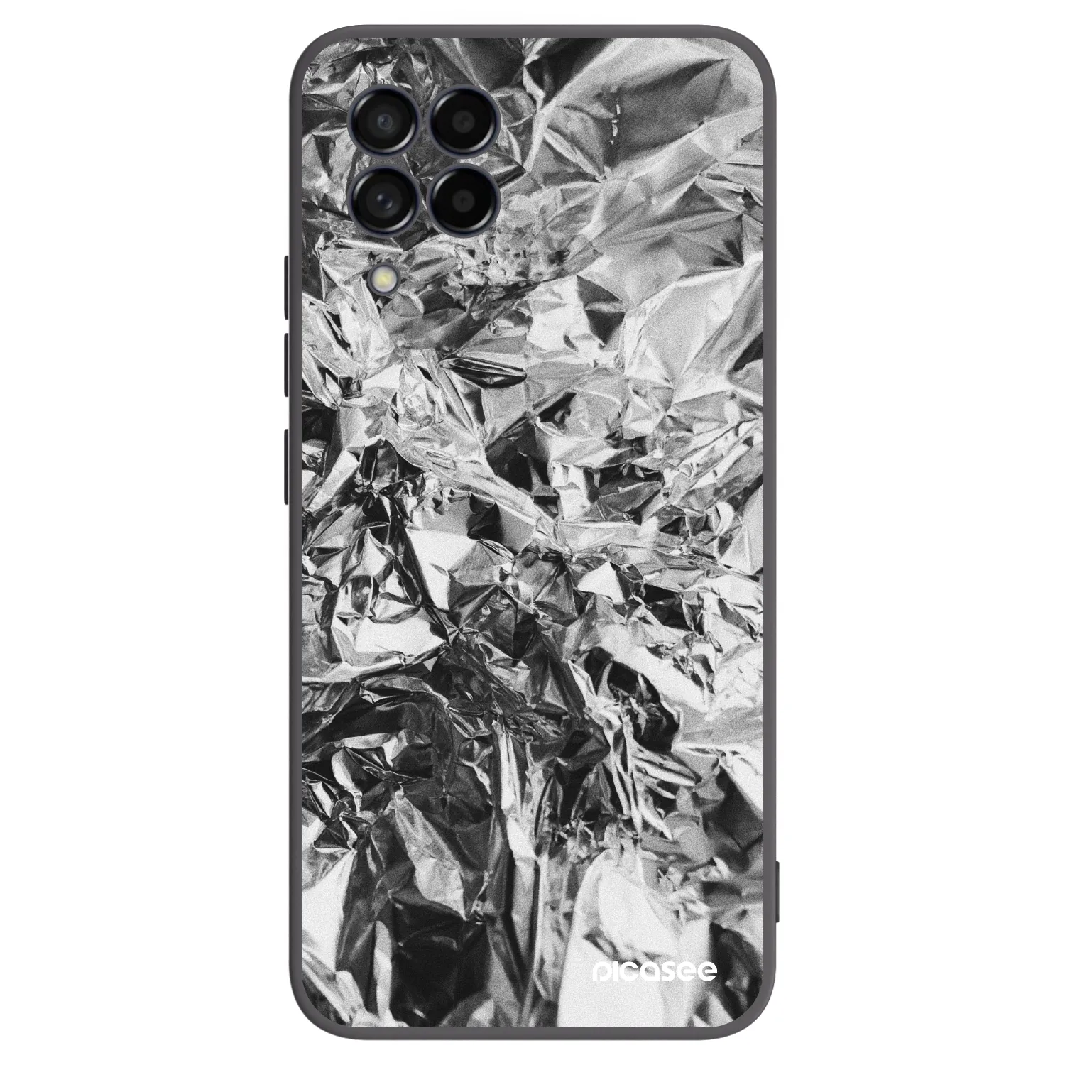 Picasee silikonový černý obal pro Samsung Galaxy M53 5G - Chrome
