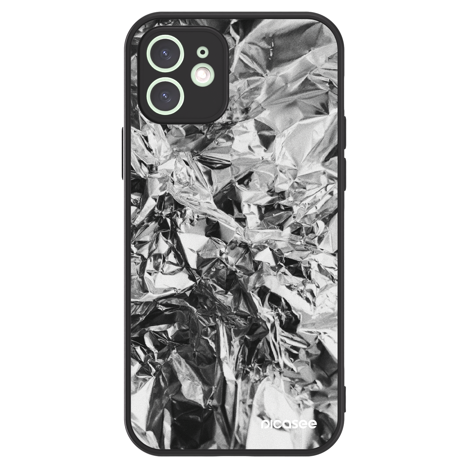 Picasee ULTIMATE CASE MagSafe pro Apple iPhone 12 - Chrome