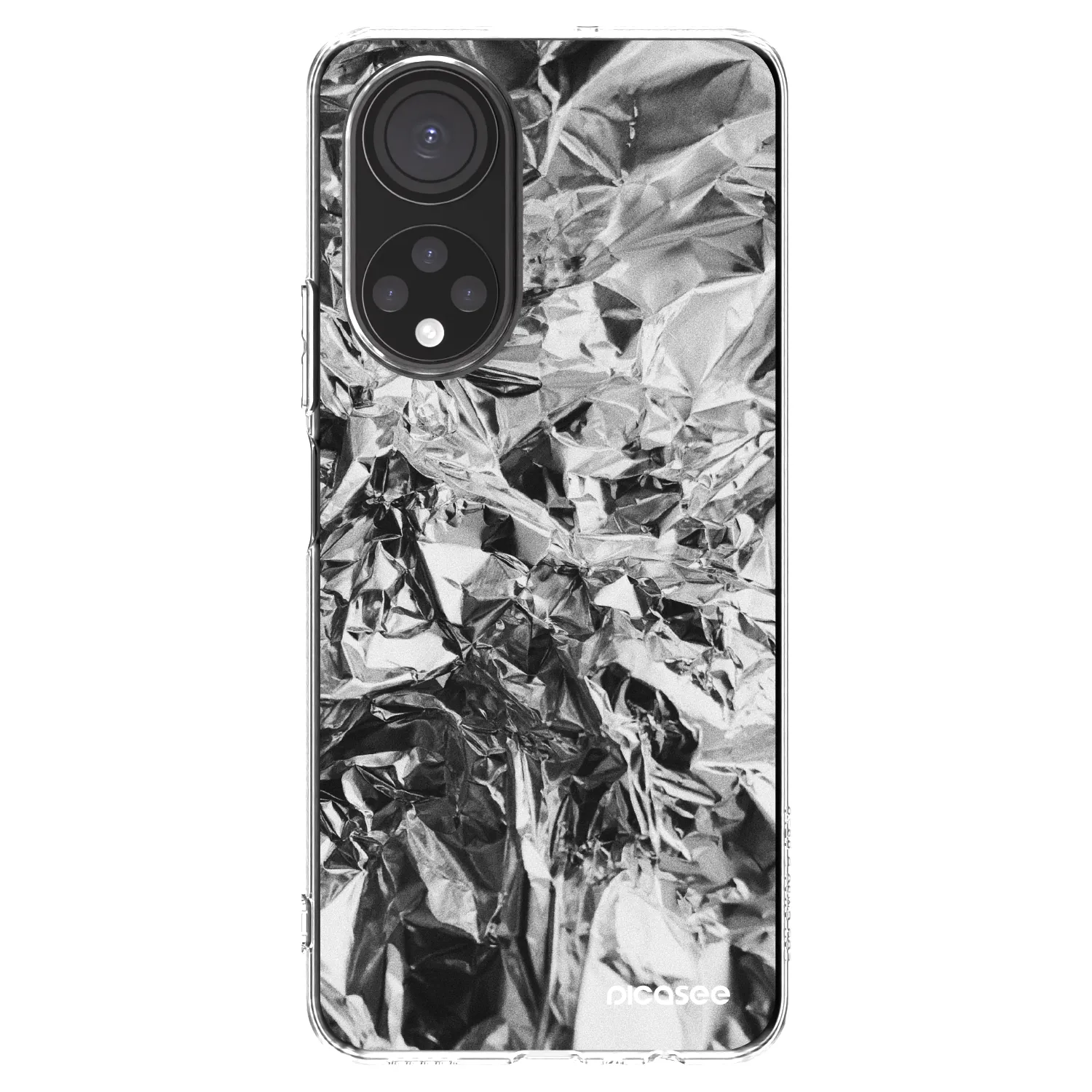 Picasee silikonový průhledný obal pro Honor X7 - Chrome