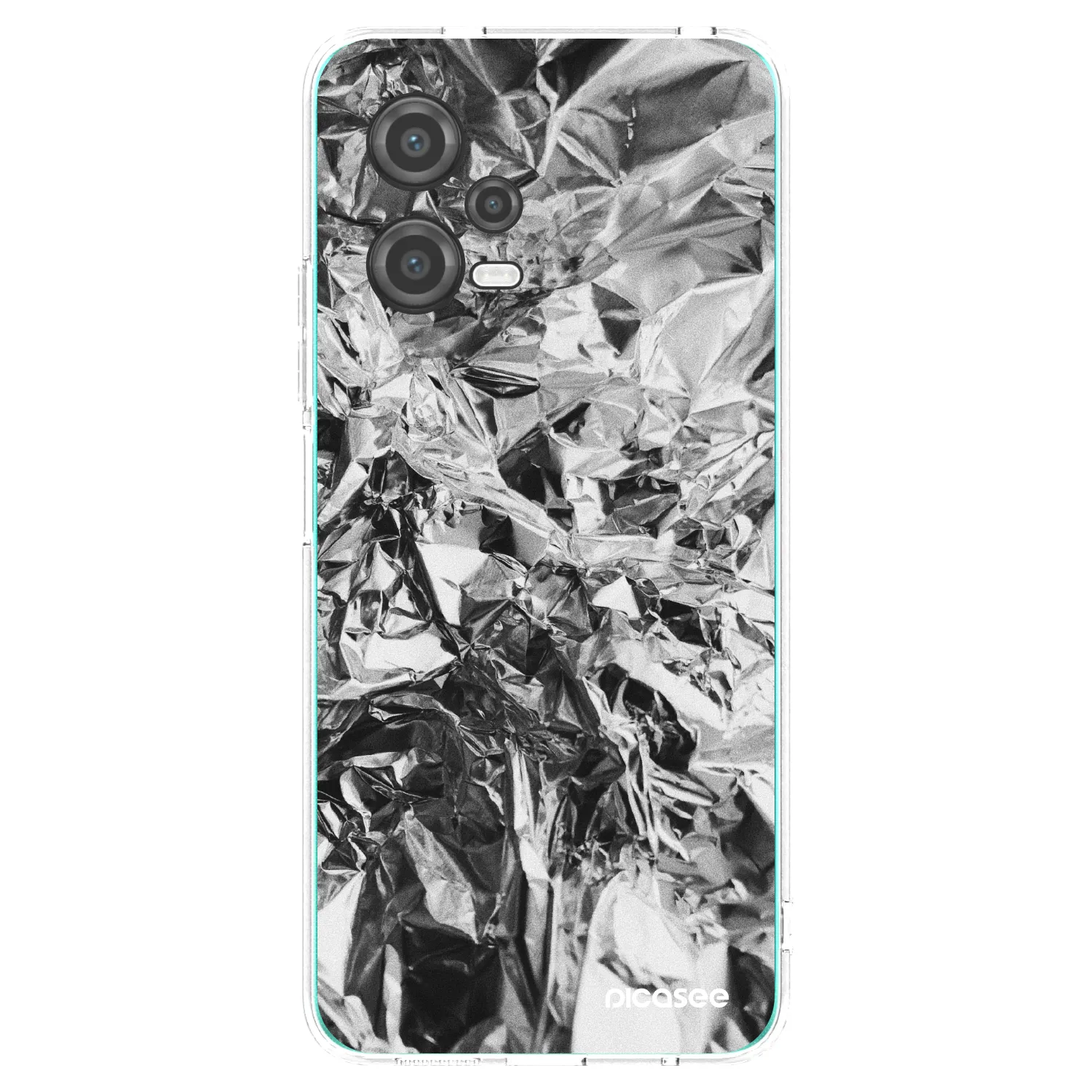 Picasee silikonový průhledný obal pro Xiaomi Poco X5 - Chrome