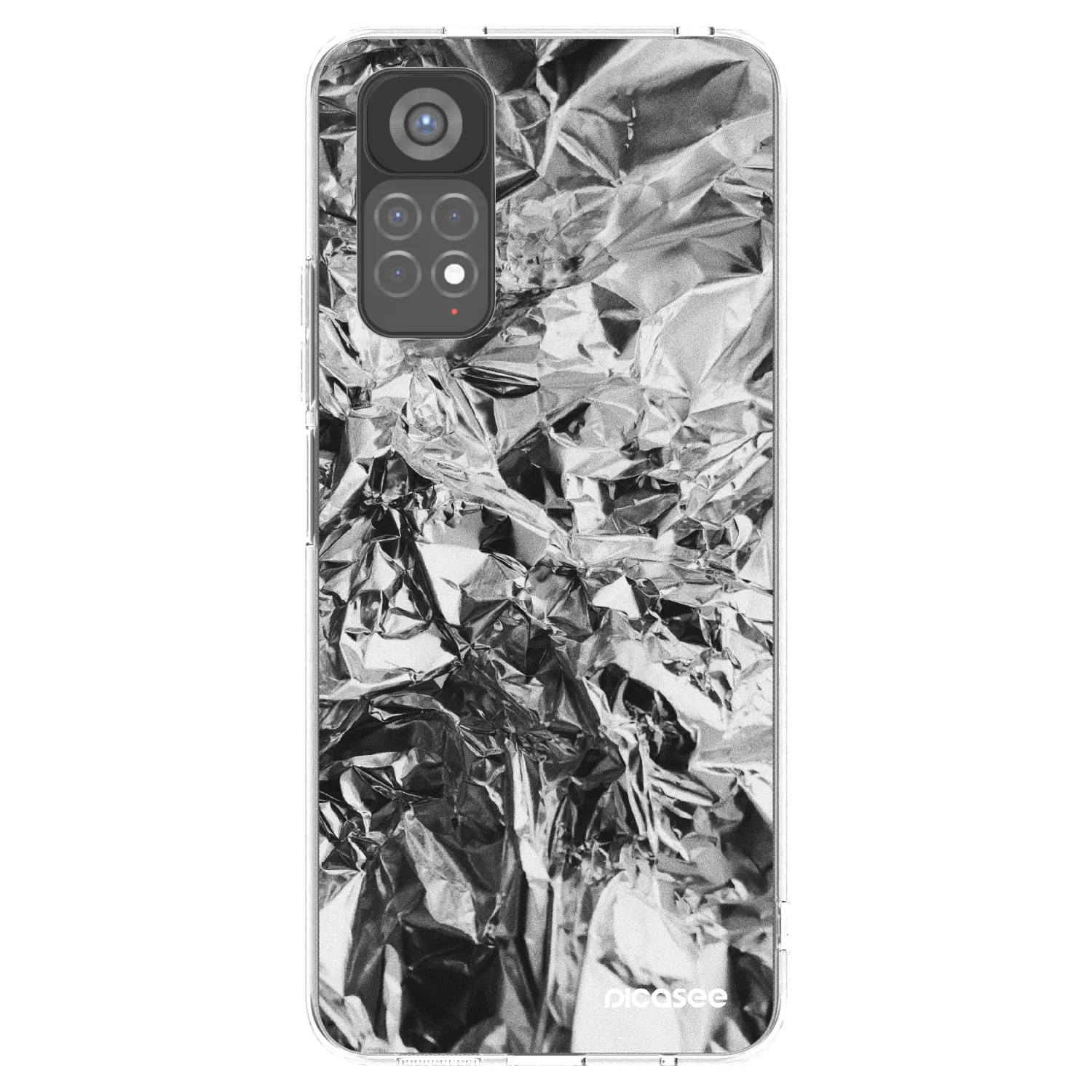 Picasee silikonový průhledný obal pro Xiaomi Redmi Note 11S 5G - Chrome