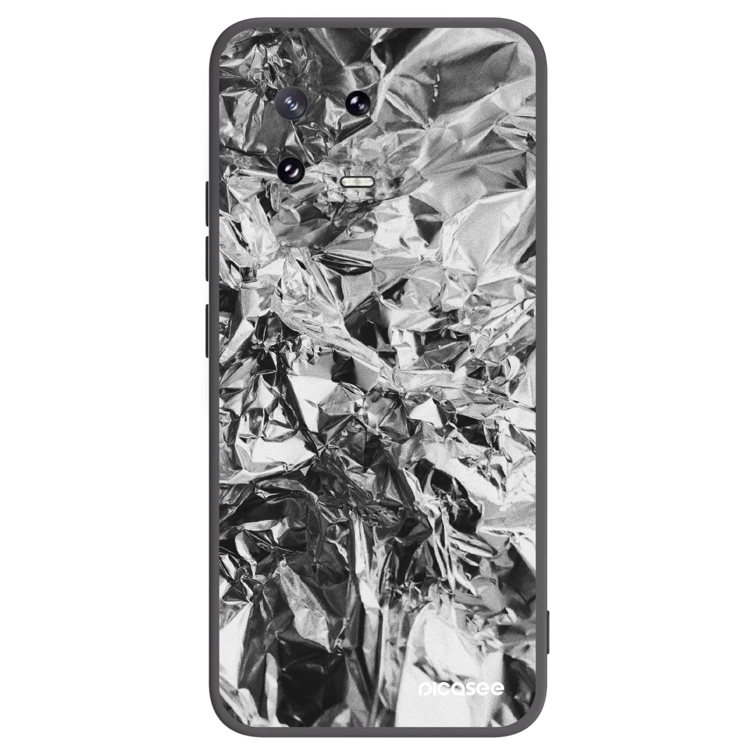 Picasee silikonový černý obal pro Xiaomi 13 Pro - Chrome