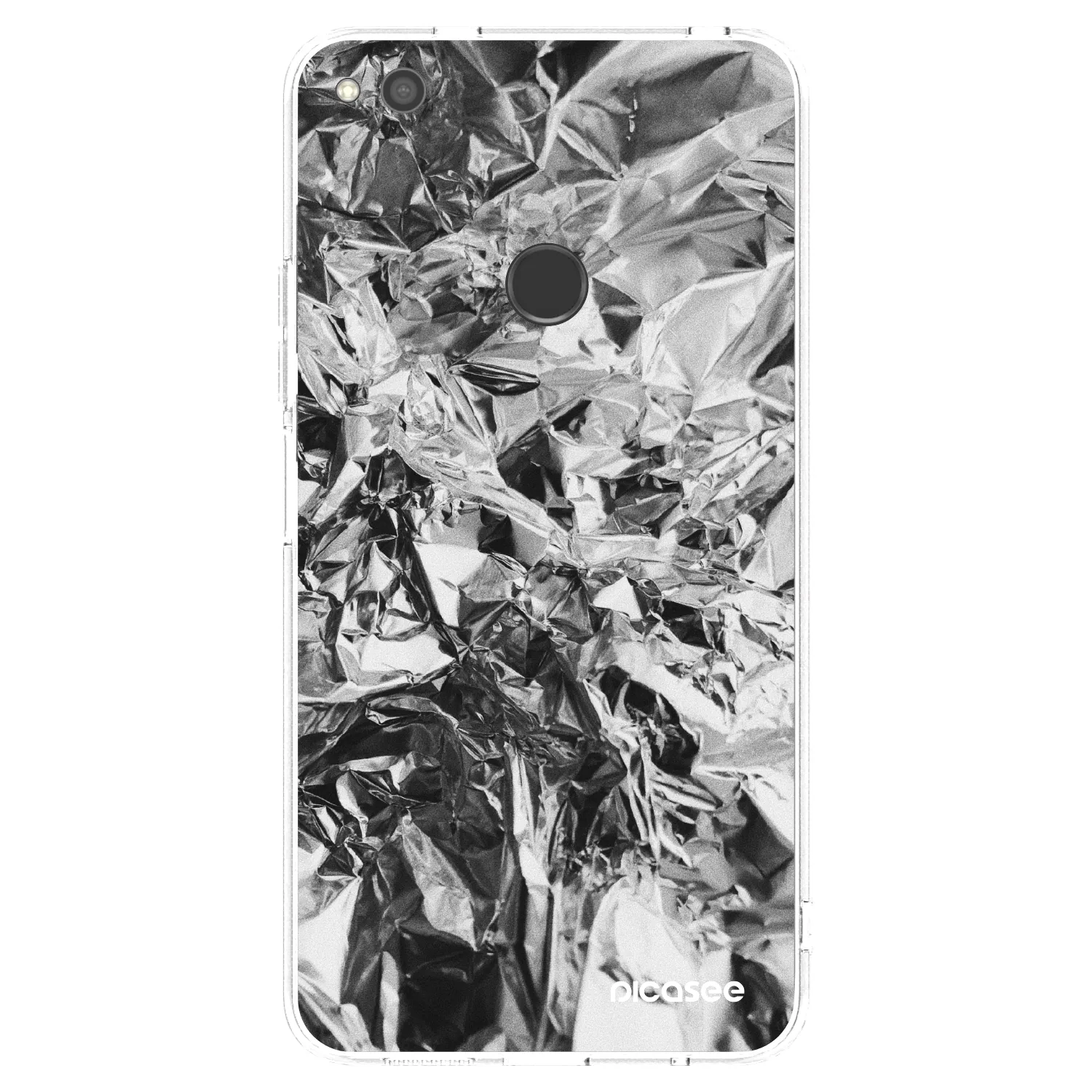 Picasee silikonový průhledný obal pro Huawei P9 Lite 2017 - Chrome