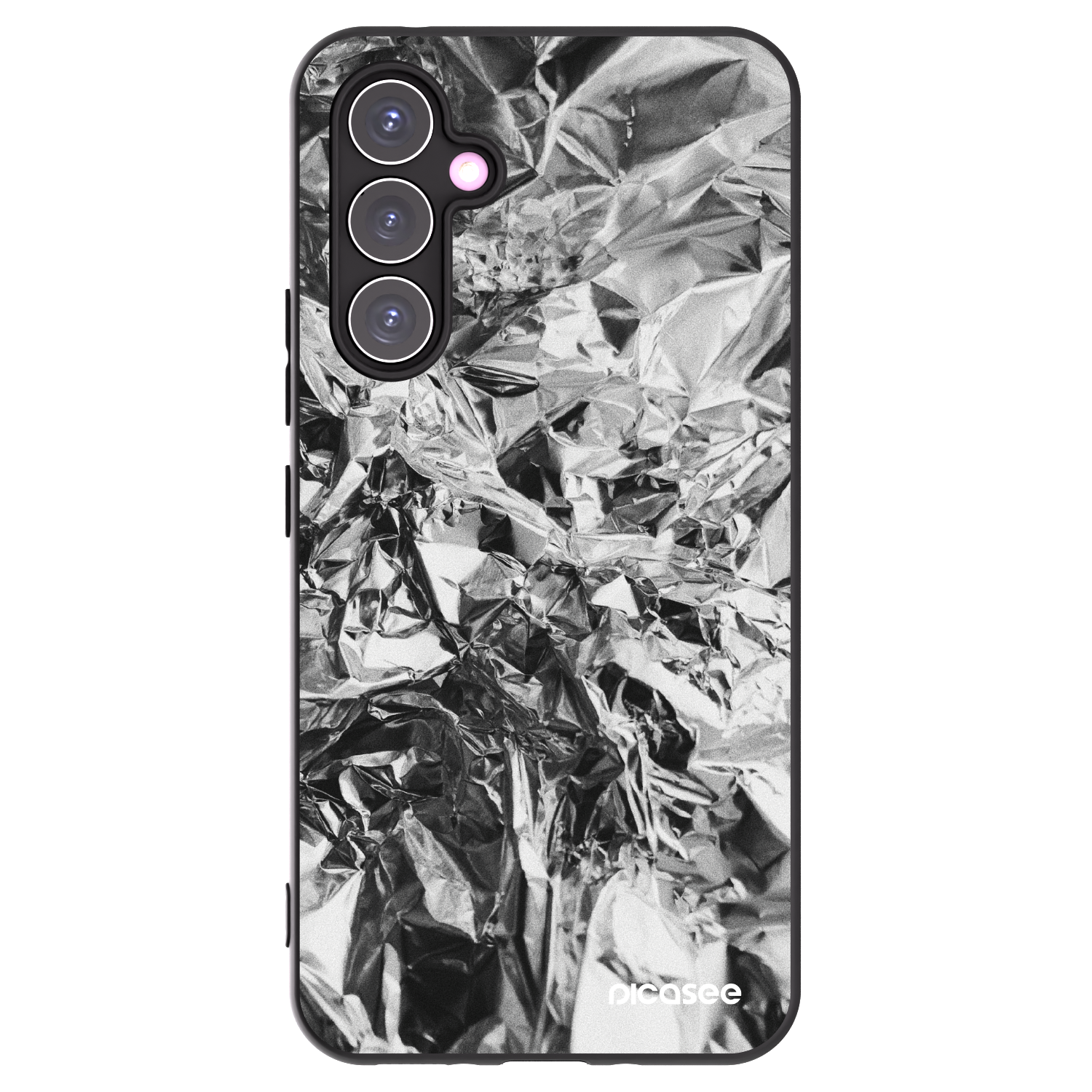 Picasee silikonový černý obal pro Samsung Galaxy A54 5G A546B - Chrome