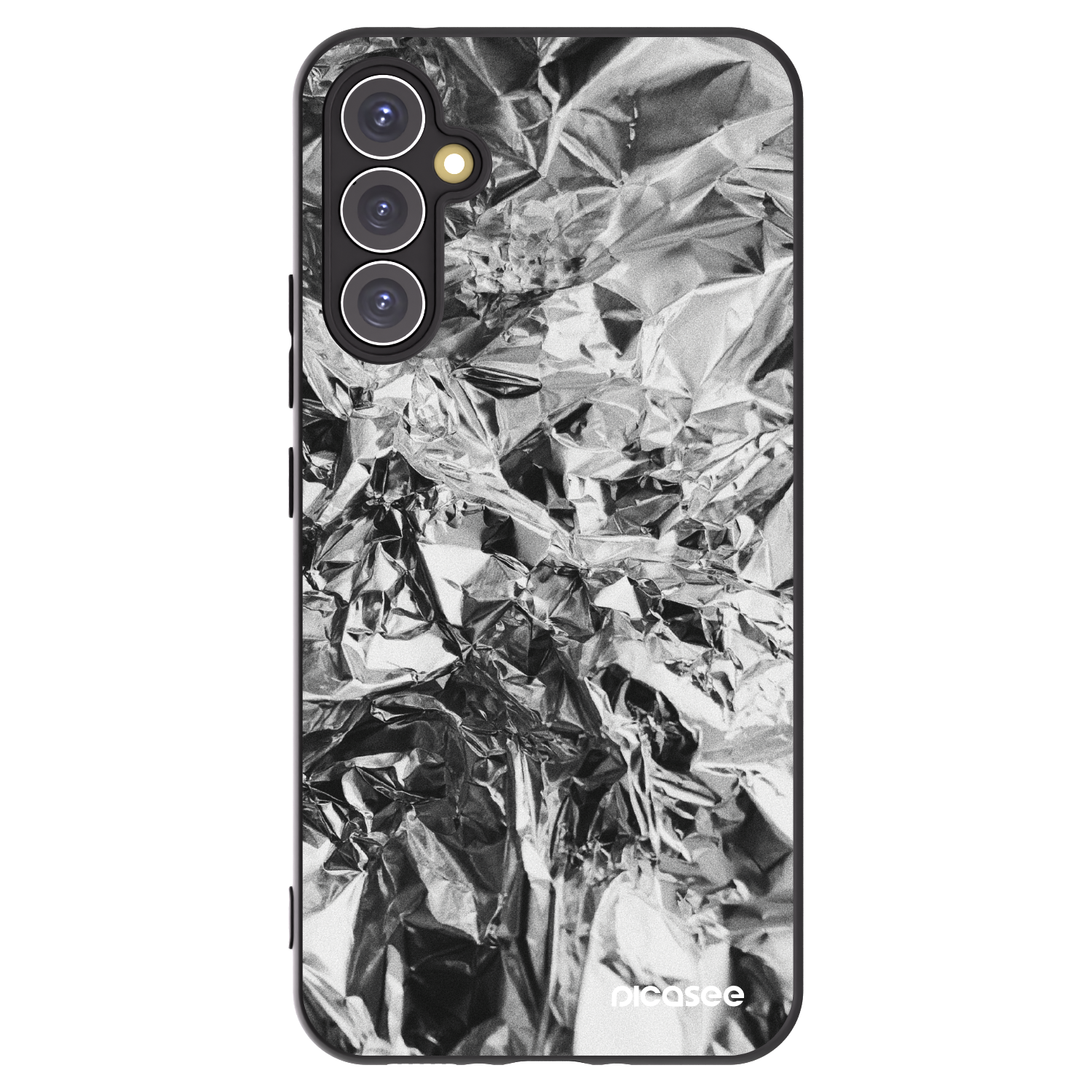 Picasee silikonový černý obal pro Samsung Galaxy A34 5G A346B - Chrome