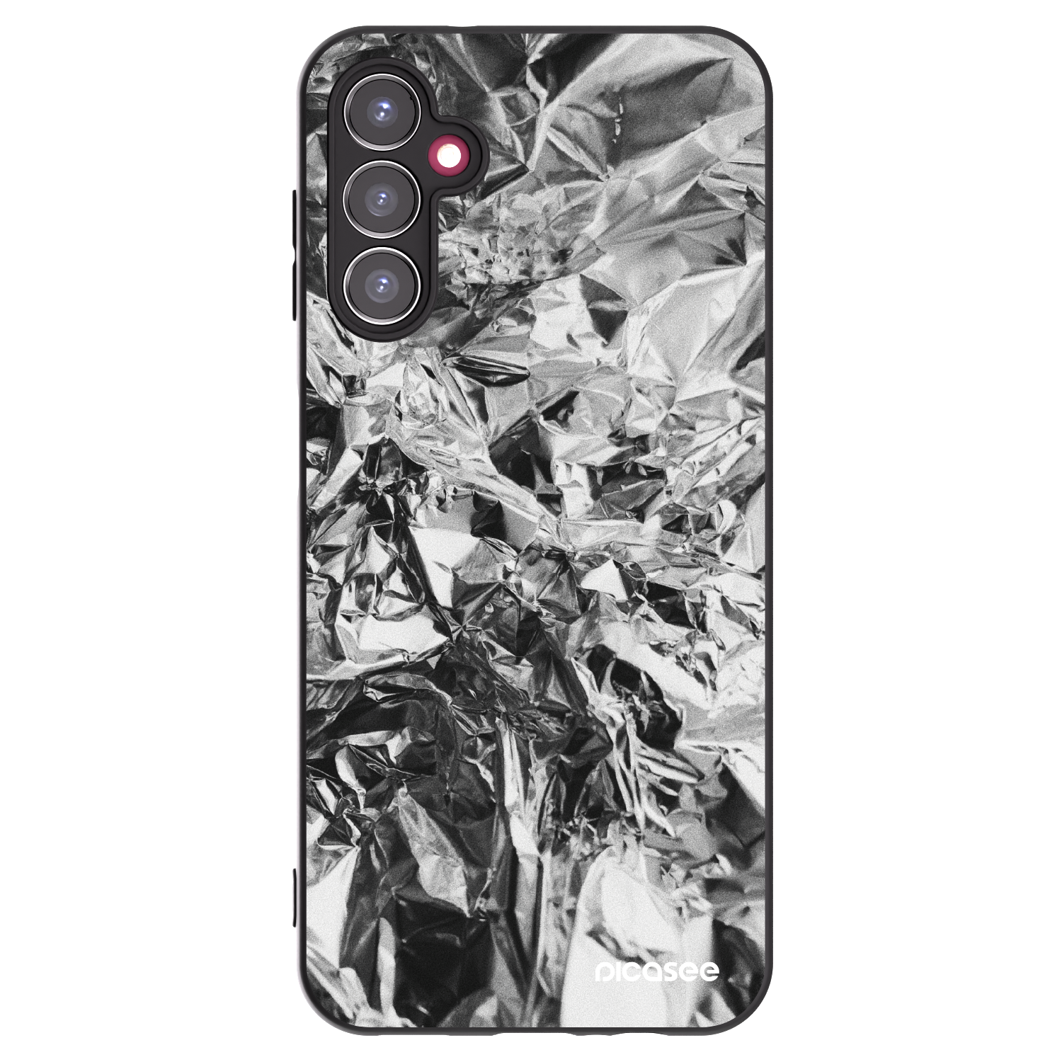Picasee silikonový černý obal pro Samsung Galaxy A14 4G A145R - Chrome