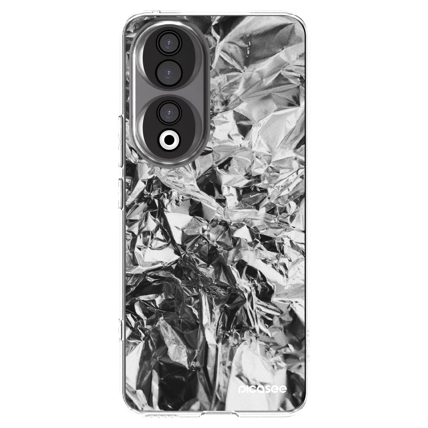 Picasee silikonový průhledný obal pro Honor 90 5G - Chrome
