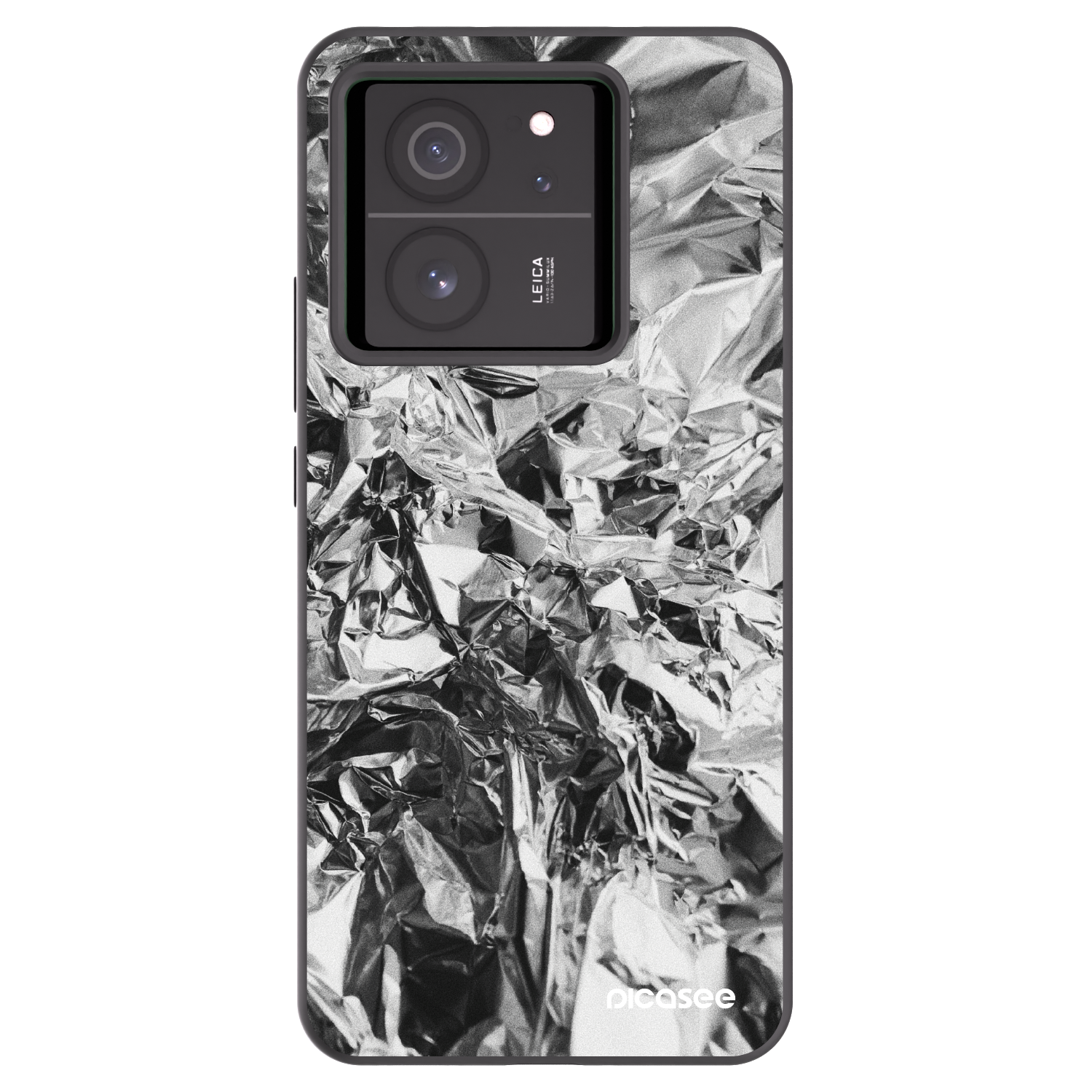 Picasee silikonový černý obal pro Xiaomi 13T - Chrome