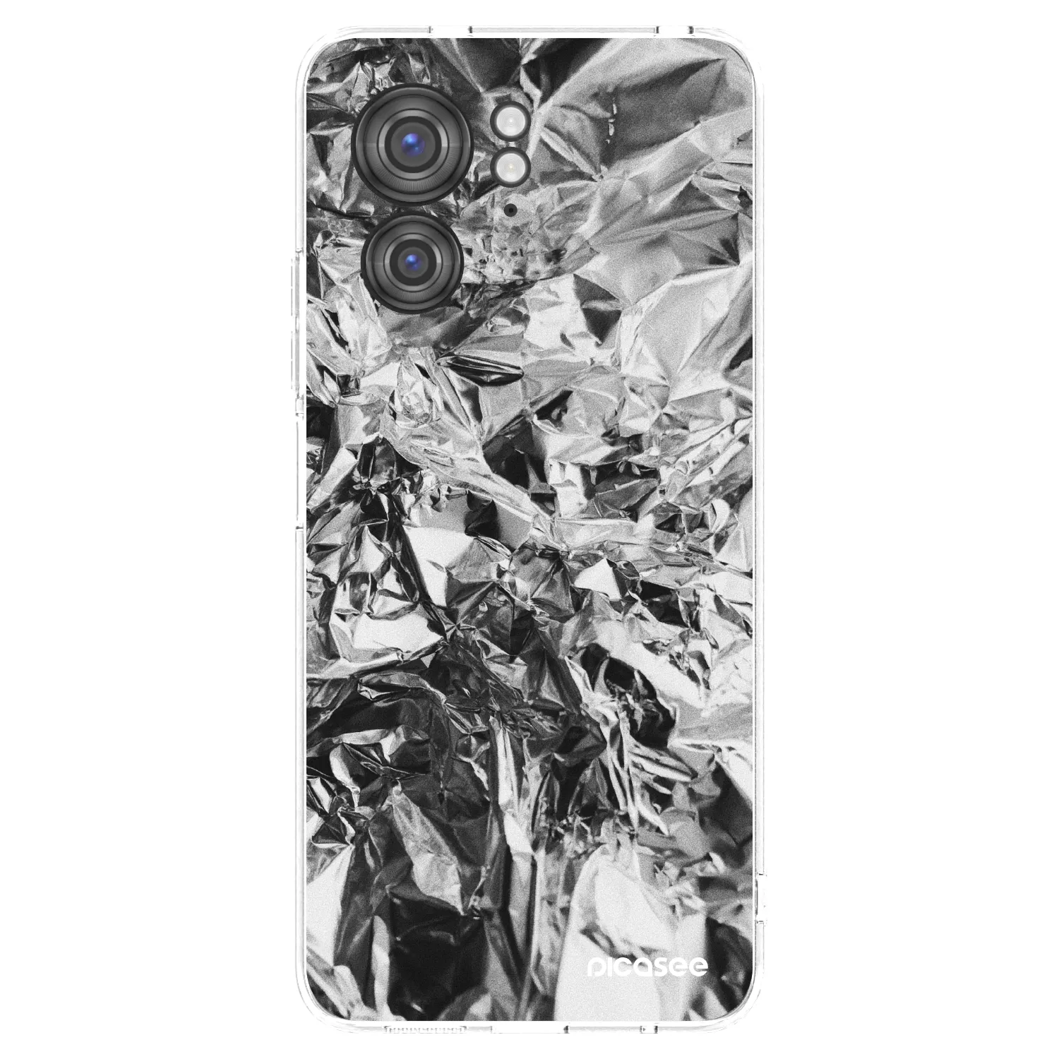 Picasee silikonový průhledný obal pro Motorola Edge 40 - Chrome