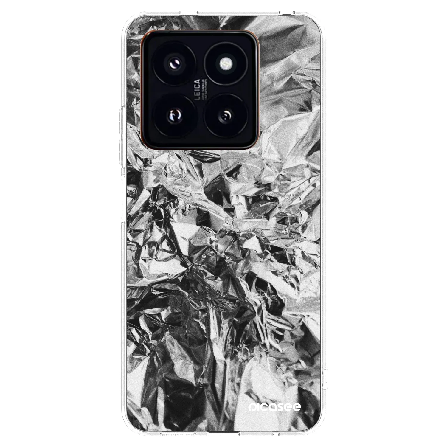 Picasee silikonový průhledný obal pro Xiaomi 14 Pro - Chrome