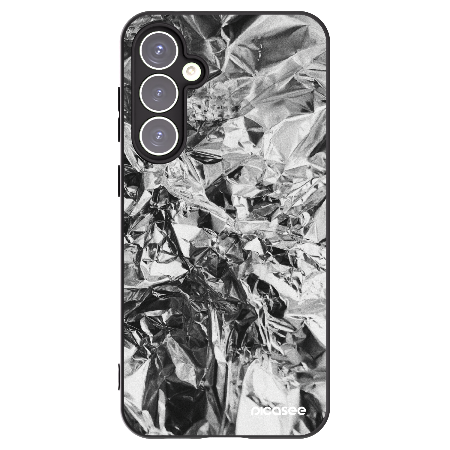 Picasee silikonový černý obal pro Samsung Galaxy S23 FE S711B - Chrome