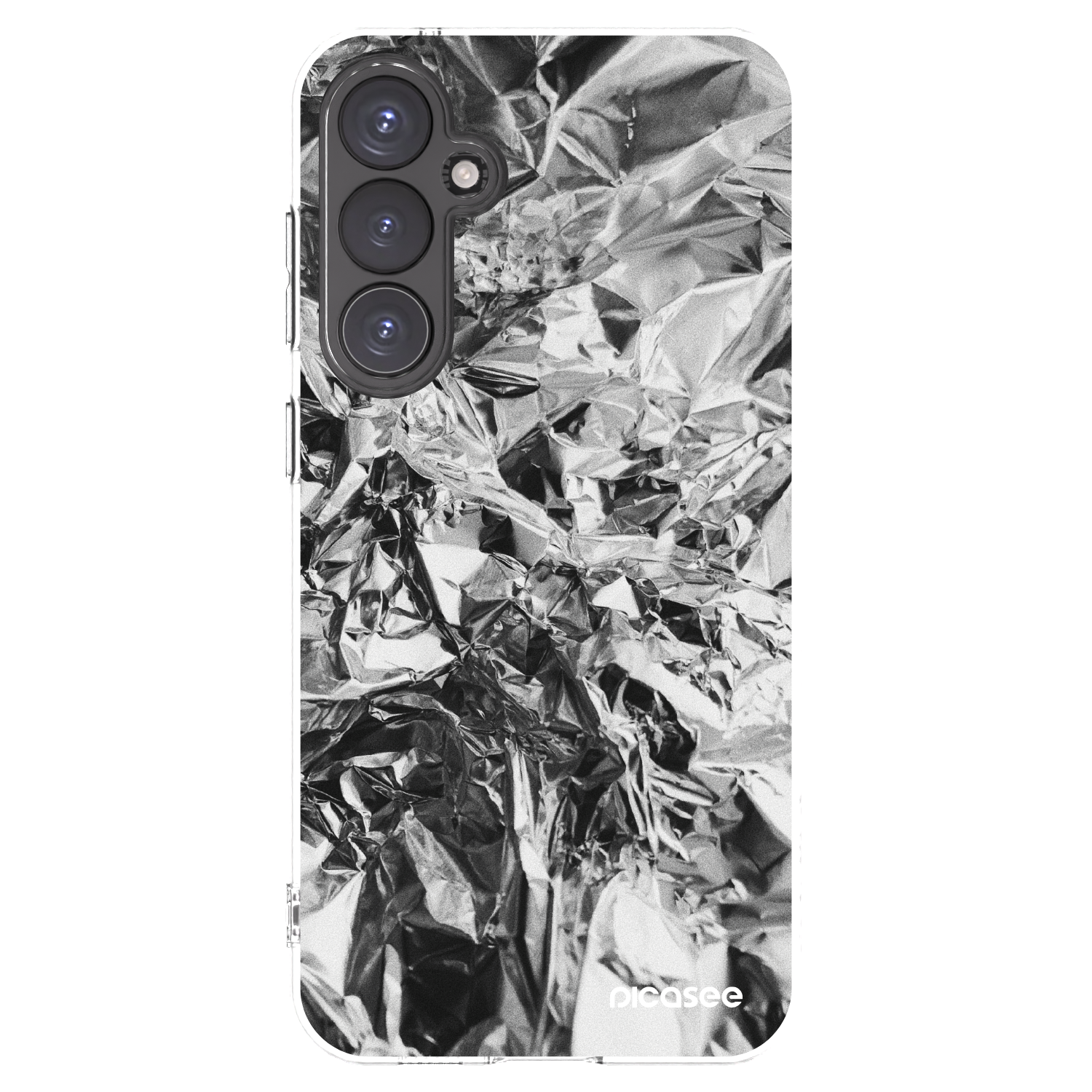 Picasee silikonový průhledný obal pro Samsung Galaxy S23 FE S711B - Chrome
