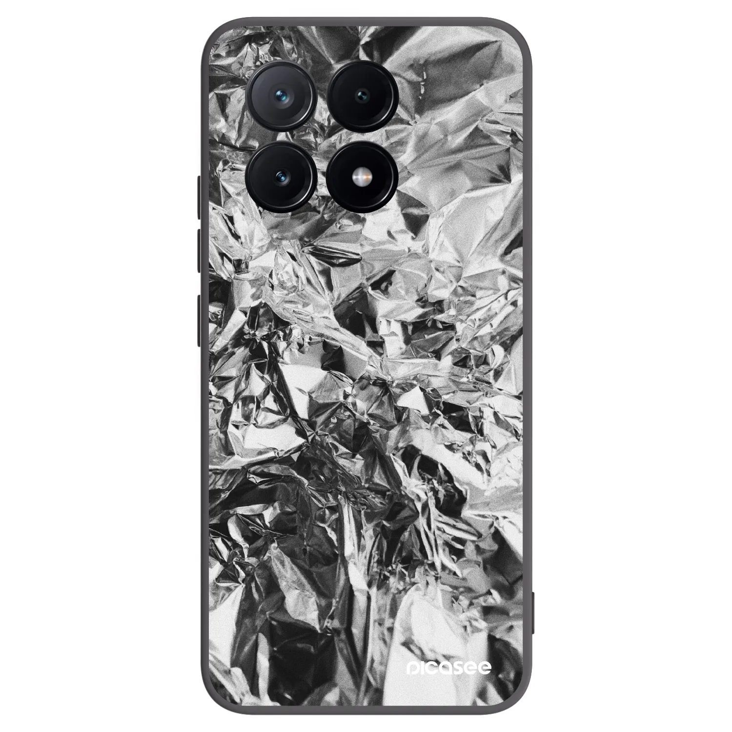 Picasee silikonový černý obal pro Xiaomi Poco X6 Pro - Chrome